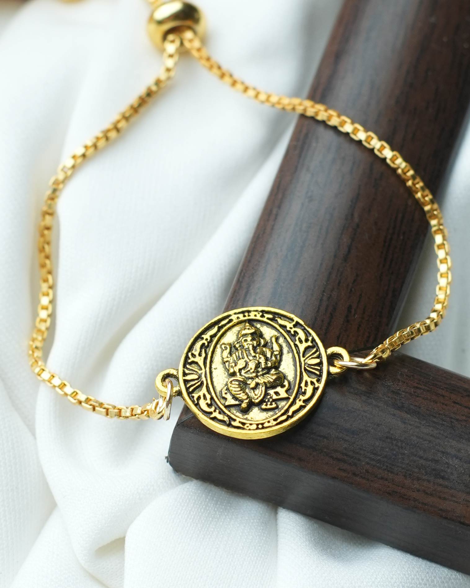 tatva-bracelet-gold-plated-bracelet-with-round-gold-oxidised-lord-ganesh-bracelets-tatvayog-bracelet